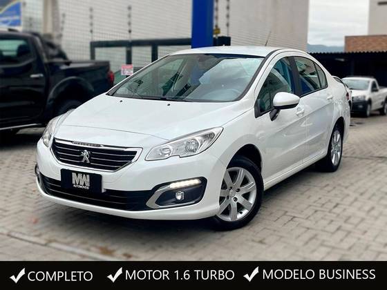 PEUGEOT 408 1.6 BUSINESS 16V TURBO FLEX 4P AUTOMÁTICO